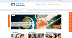 Desktop Screenshot of grafschafter-volksbank.de